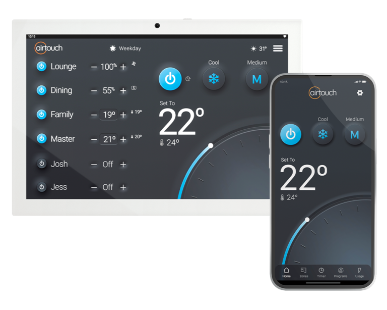 AirTouch 5 Smart Air Conditioning | Auckland Installers